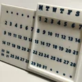 Lịch Để Bàn Vĩnh Cửu Dạng Trượt (Sliding Perpetual Desk Calendar) - Thumbnail 4