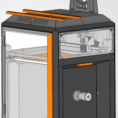 Core One L Top Cover - MMU3 (Nắp trên Top Hat)
