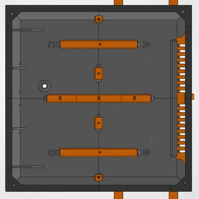 Core One L Top Cover - MMU3 (Nắp trên Top Hat)