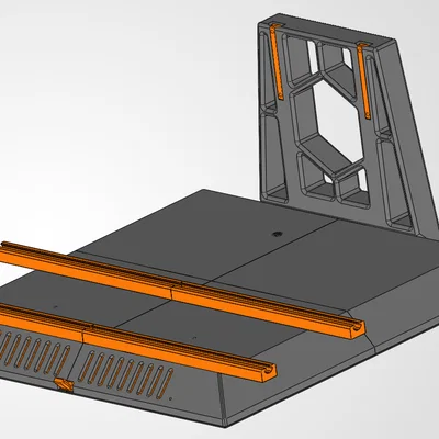 Core One L Top Cover - MMU3 (Nắp trên Top Hat)