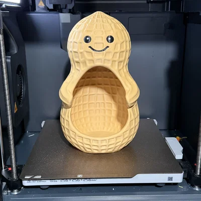 Giá đỡ hũ bơ đậu phộng 3D hình hạt đậu siêu đáng yêu