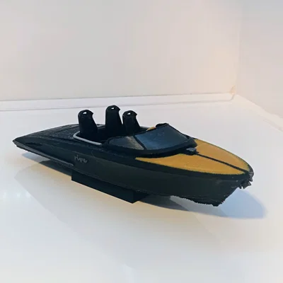 Mô hình riva Speedboat in 3D