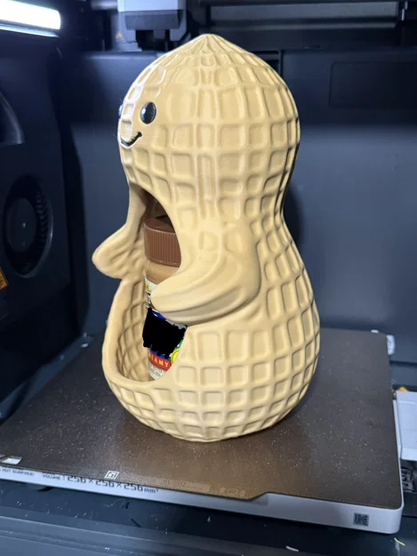 Giá đỡ hũ bơ đậu phộng 3D hình hạt đậu siêu đáng yêu - Image 5