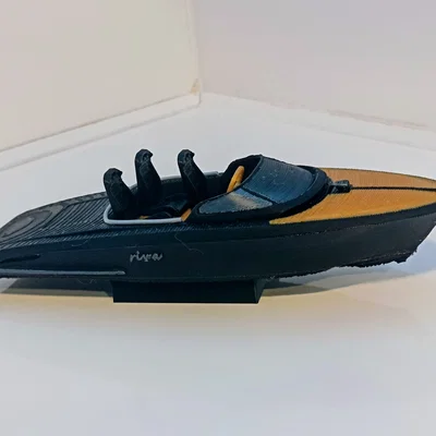 Mô hình riva Speedboat in 3D