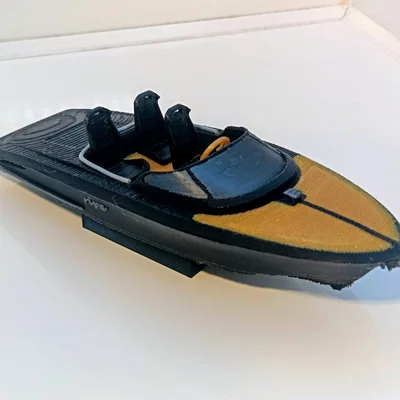 Mô hình riva Speedboat in 3D