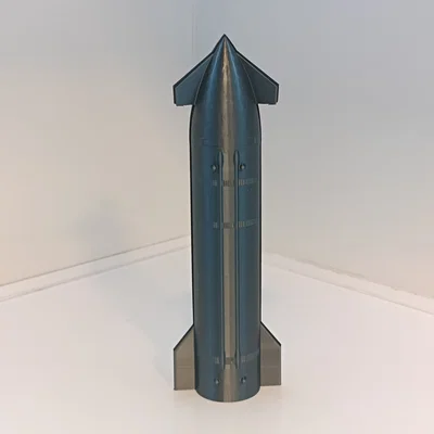 Mô hình tên lửa StarShip 39 Block 3 tỉ lệ 1:110 cực đẹp