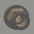 Đai ốc choke thay thế cho VTR1000F (VTR1000F Choke Nut) - Thumbnail 4