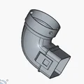 Citroen C4 Grand Picasso 2007 Ống dẫn khí (Воздушный патрубок) - Thumbnail 5