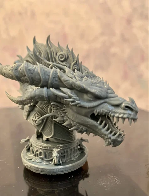 DRAGON BUST – Tượng bán thân đầu rồng siêu chi tiết - Image 2