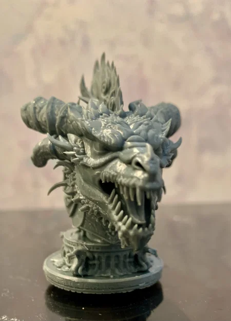 DRAGON BUST – Tượng bán thân đầu rồng siêu chi tiết - Image 3
