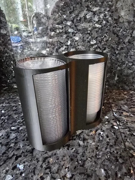Giá đỡ ly nước chấm – Đế đôi (lỗ 2.75") - Image 5