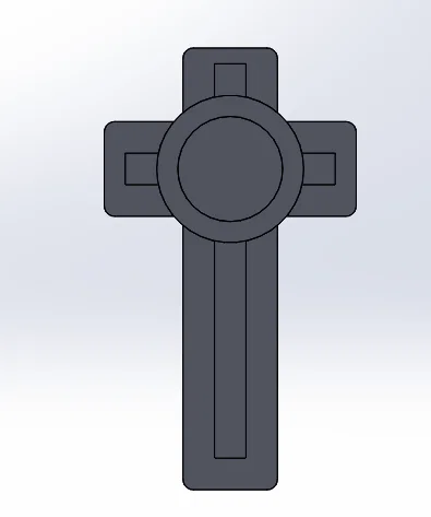 Thánh giá làm dây chuyền (cross for necklace /cruz para collar) - Image 2