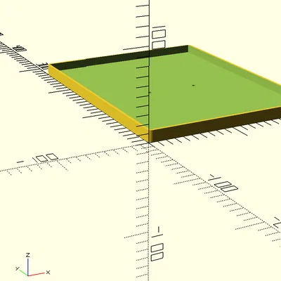 Khay cố định máy in Zebra trên bàn làm việc - Phụ kiện 3D tiện ích