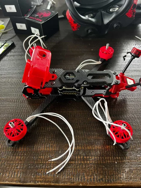 Ngàm gắn GPS & anten O4 cho drone SpeedyBee Mario 5 - Image 4