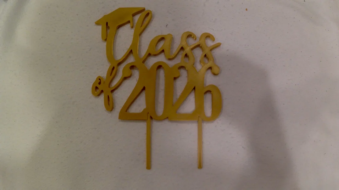 Cake topper cho học sinh/sinh viên tốt nghiệp 2026 (THPT hoặc Đại học) - Image 2