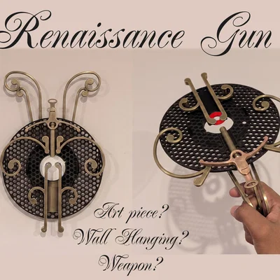 Renaissance Gun – Súng disk shooter phong cách Phục Hưng