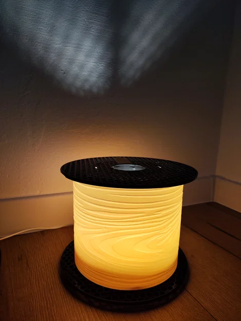 Đèn LED từ spool Prusament mới (New Prusament spool LED Lamp) - Image 6