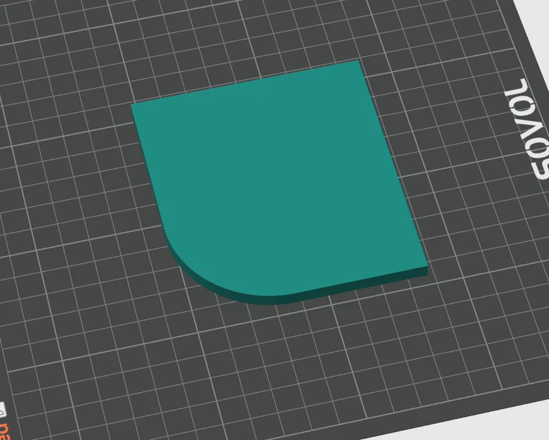 Khuôn mẫu định hình đường cong bán kính 40mm (Router Template) - Image 1