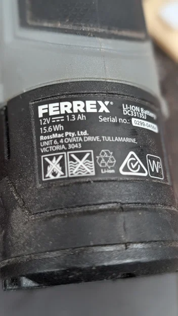 Đế đứng 3D cho pin Ferrex 12V: Tiện ích, bền bỉ và gọn gàng - Image 3