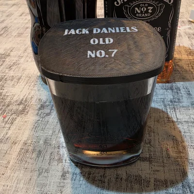 Nắp đậy ly Jack Daniels (Deckel Jack Daniels Glas)