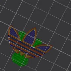 Phụ kiện Jibbitz Adidas trang trí dép Crocs in 3D độc đáo - Image 5