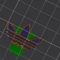 Phụ kiện Jibbitz Adidas trang trí dép Crocs in 3D độc đáo - Thumbnail 5