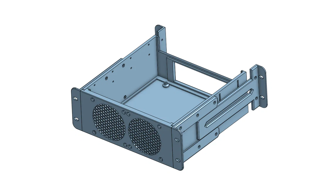 Vỏ Rackmount 10 inch cho ITX Motherboard (2U) - Image 4