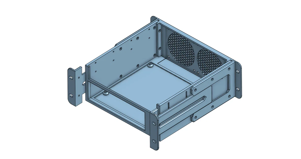 Vỏ Rackmount 10 inch cho ITX Motherboard (2U) - Image 5