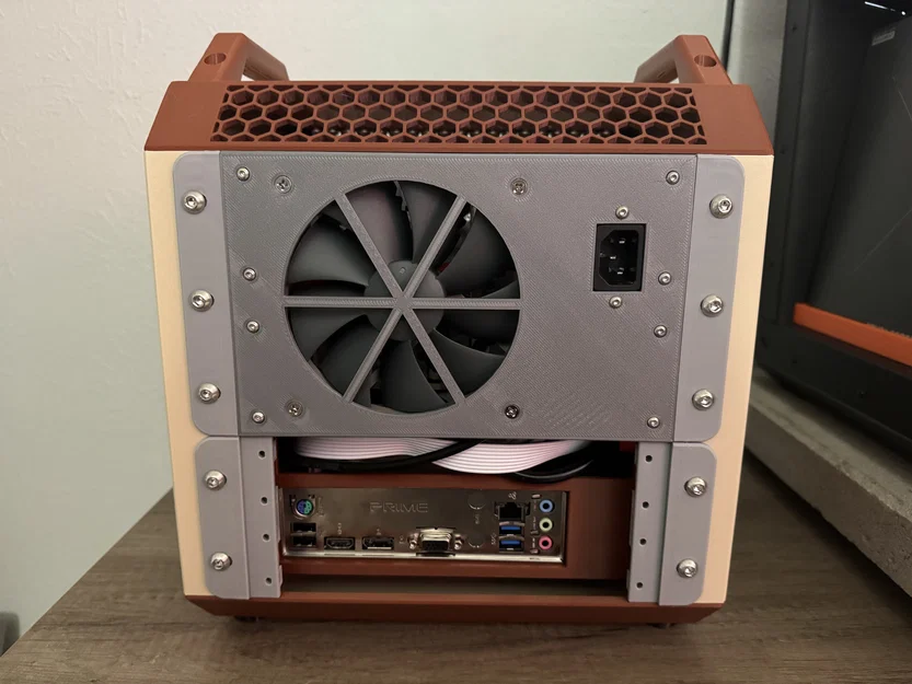 Case rackmount 10 inch cho HDD & SFX PSU (10inch Rackmount HDD and PSU Case) - Image 2