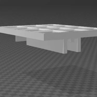 Hộp dụng cụ Gridfinity gắn gantry cho Artillery Sidewinder X4