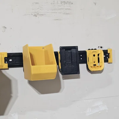 Khay/Ngăn gắn DeWalt Storage System Battery Cleat Bin