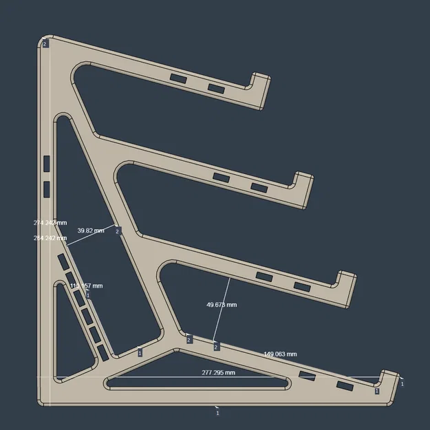 Kệ Trưng Bày Bàn Phím (4–5 Bàn Phím, 16 Khe USB) - Image 6