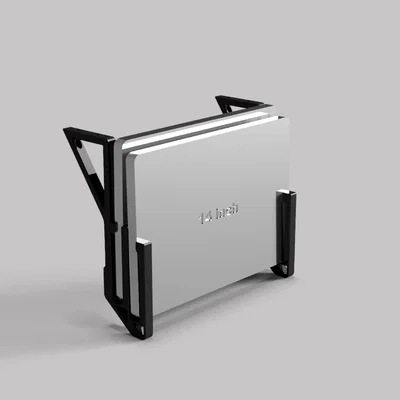 Giá Treo Đôi Laptop & Tablet — Gắn Tường hoặc Dưới Bàn | Bản 14” & 16”