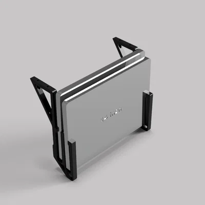 Giá Treo Đôi Laptop & Tablet — Gắn Tường hoặc Dưới Bàn | Bản 14” & 16”