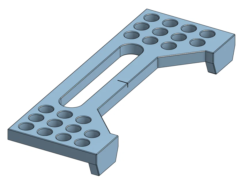 Jig khoan/phay tay nắm ngăn kéo (Drawer pull jig) - Image 2