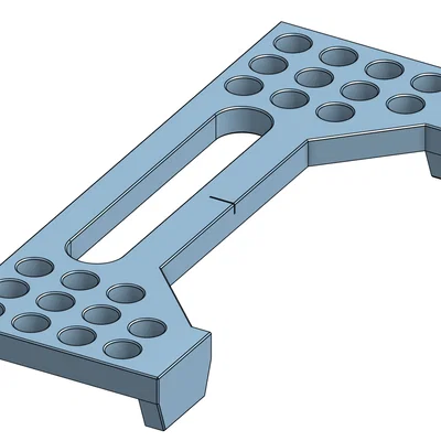 Jig khoan/phay tay nắm ngăn kéo (Drawer pull jig)