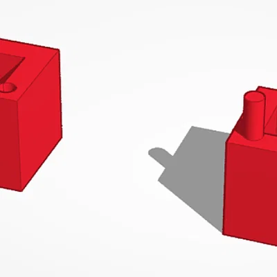 Mô hình khối thử nghiệm gia cố nhựa in 3D bằng Baking Soda và keo
