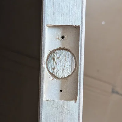 Jig router cho latch plate (không cần supports)