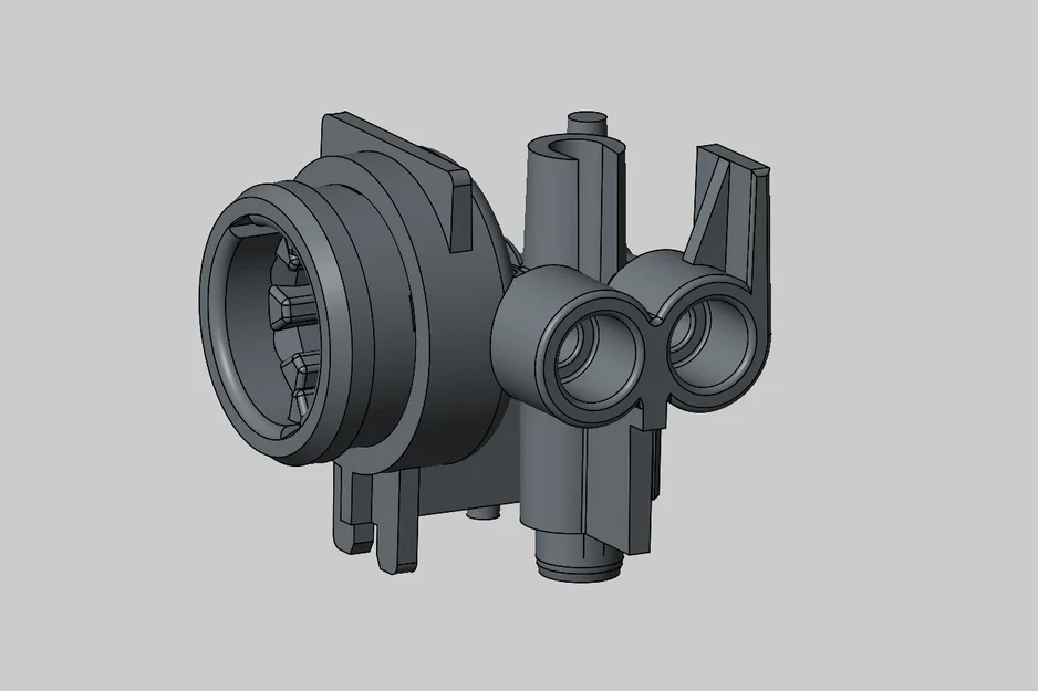 Vỏ van hơi (Steam valve housing) Jura Subito 630 Type 968 - Image 1