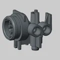 Vỏ van hơi (Steam valve housing) Jura Subito 630 Type 968 - Thumbnail 1