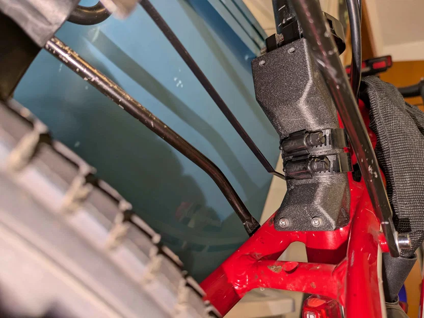 Ngàm gắn ống cọc yên cho VESC 75100 (VESC 75100 Bike Tube Mount) - Image 7