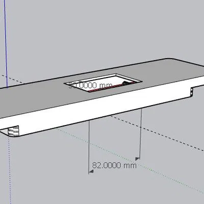 Bàn in low profile eufyMake E1 80mm có port hole, in được tới 120mm