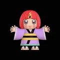 Mô hình 3D Hiyori Haijima từ Dead Accounts - File in STL cho tín đồ anime - Thumbnail 2