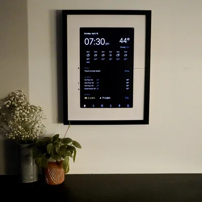 Frame14 – Khung gắn Nxtpaper 14 làm smart home dashboard