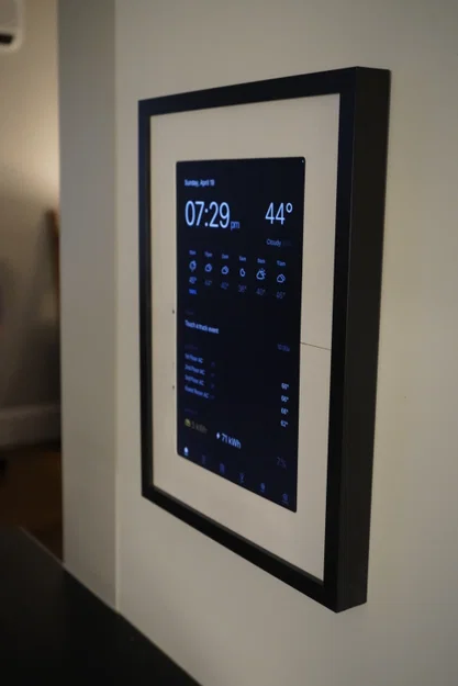 Frame14 – Khung gắn Nxtpaper 14 làm smart home dashboard - Image 2