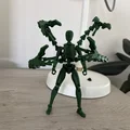Bộ xúc tu Carbon 13 Back Claw - Phụ kiện nâng cấp cho mô hình in 3D - Thumbnail 2