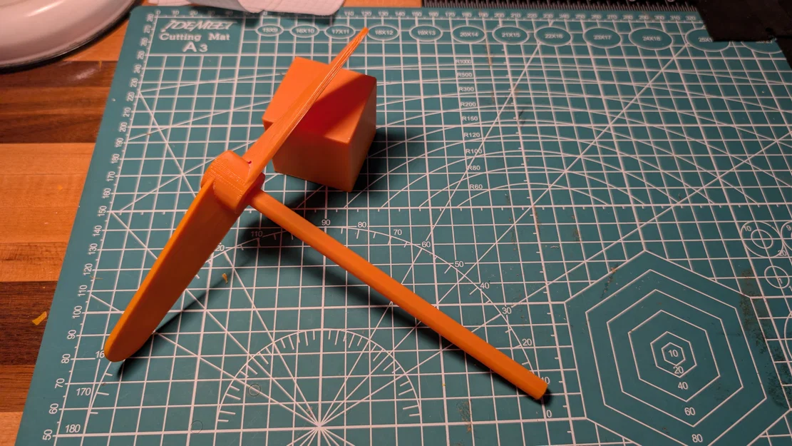 Handcopter – Trực thăng quay tay (FreeCAD parametric) - Image 1