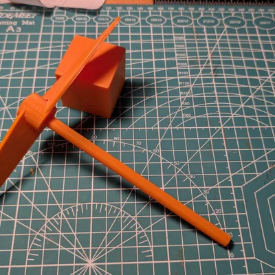 Handcopter – Trực thăng quay tay (FreeCAD parametric)