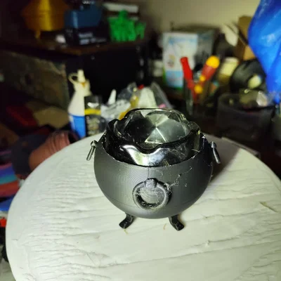 Gạt tàn hình vạc phù thủy (witchs cauldron ashtray)
