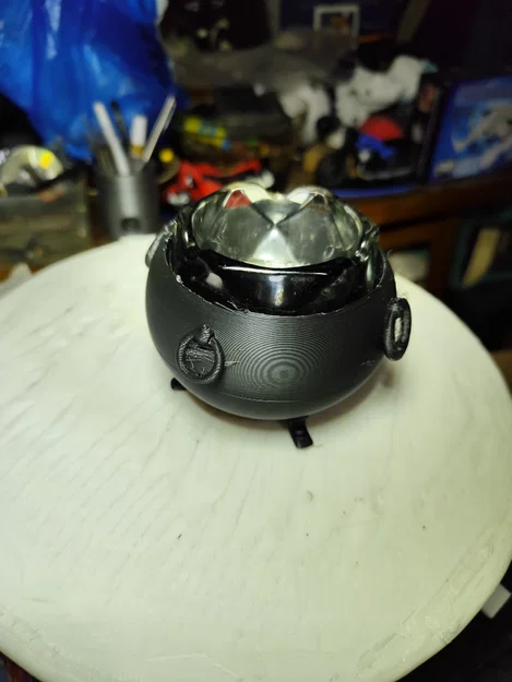 Gạt tàn hình vạc phù thủy (witchs cauldron ashtray) - Image 4
